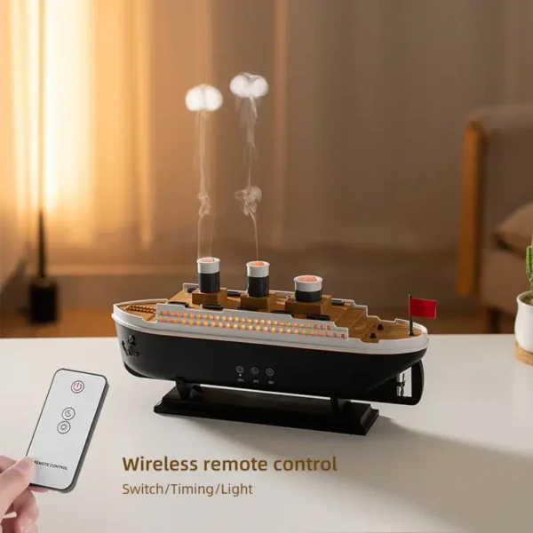 Humidificador - Difusor de Aromaterapia Barco TITANIC - Imagen 2