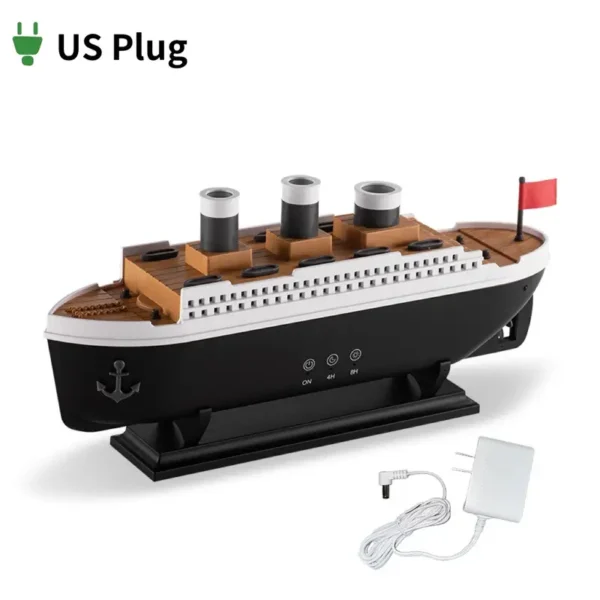 Humidificador - Difusor de Aromaterapia Barco TITANIC - Imagen 4