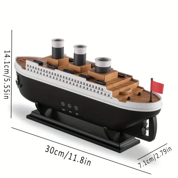 Humidificador - Difusor de Aromaterapia Barco TITANIC - Imagen 5