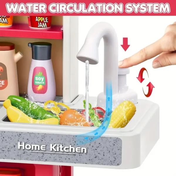 Juego de Cocina Gigante para Niños con 63 Accesorios - Imagen 7